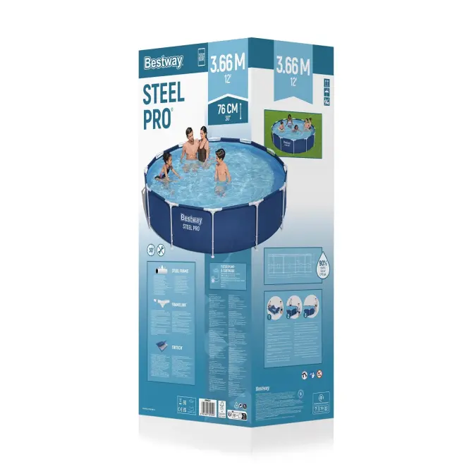 Bazén rámový s filtráciou 3,65 x 0,76 m BESTWAY 56681,9