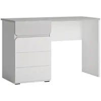Písací Stôl 1d1s Flexi Flxb01 Alpská Biela ​​/ Alpská Biela ​​Supermat/Billbergia Mdf