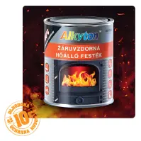 Alkyton žiaruvzdorný 1019 kov.čierna 250 ml