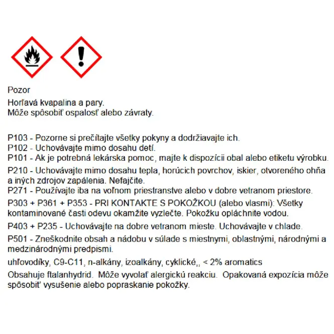 Alkyton žiaruvzdorný čierna 750 ml