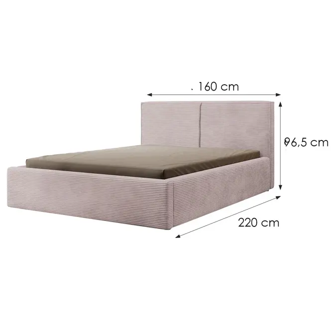 Posteľ Inez 140x200 Lincoln 61