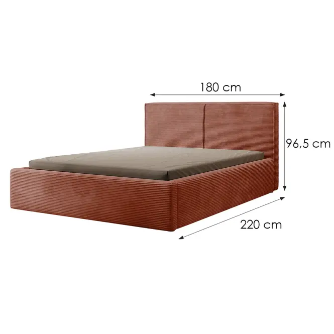 Posteľ Inez 160x200 Lincoln 52