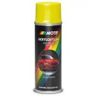 Motip Autolak žltá chrómová 200 ml