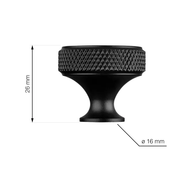 Nábytková úchytka Dieren fi 30 mm