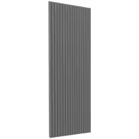 Čelo skrinky Luxeo F14-G30(72) ryfla dark grey