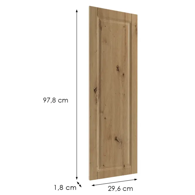 Čelo skrinky Luxeo F13-G30(100) hampton dub