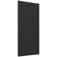 Čelo skrinky Luxeo F16-G40(72) tenký rám black