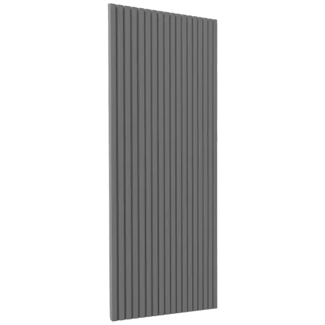 Čelo skrinky Luxeo F14-G40(72) ryfla dark grey