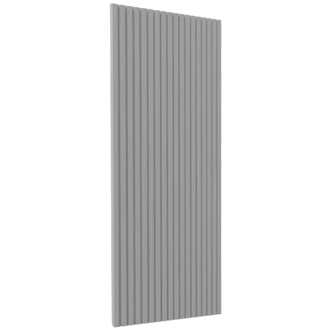 Čelo skrinky Luxeo F14-G40(72) ryfla grey