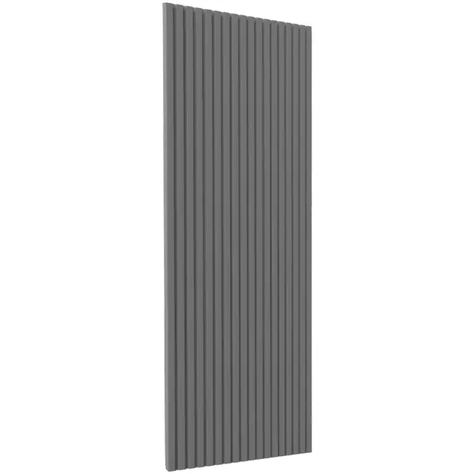 Čelo skrinky Luxeo F14-G45(100) ryfla dark grey