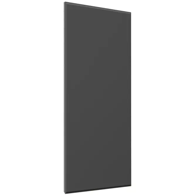 Čelo skrinky Luxeo F16-G45(100) tenký rám dark grey