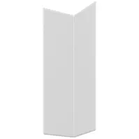 Čelo skrinky Luxeo F16-G60N2(100) tenký rám white