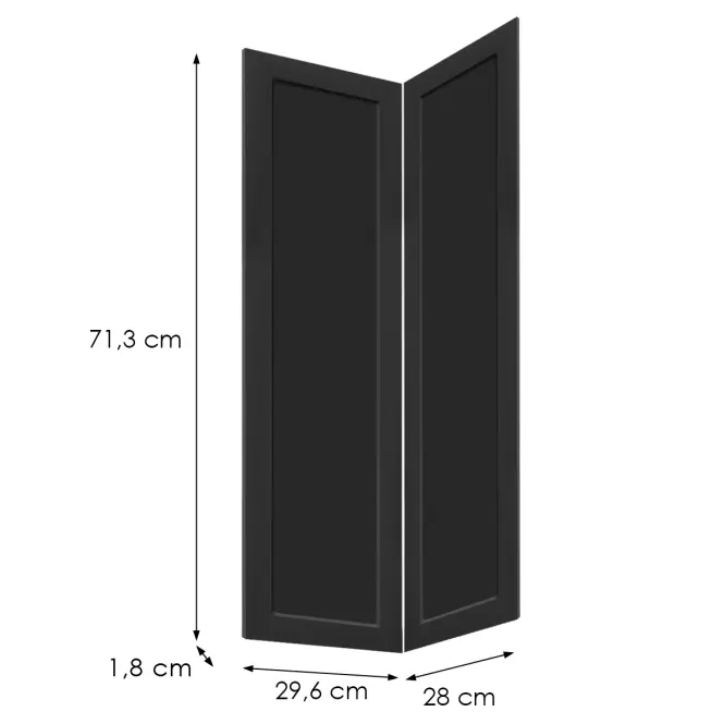 Čelo skrinky Luxeo F15-G60N2(72) rám black