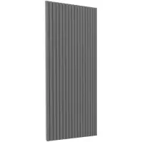 Čelo skrinky Luxeo F14-G60(100) ryfla dark grey