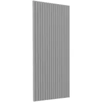 Čelo skrinky Luxeo F14-G60(100) ryfla grey