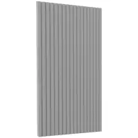 Čelo skrinky Luxeo F14-G60(72) ryfla grey
