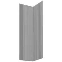 Čelo skrinky Luxeo F14-G60N2(100) ryfla grey