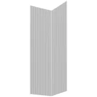 Čelo skrinky Luxeo F14-G60N2(100) ryfla white