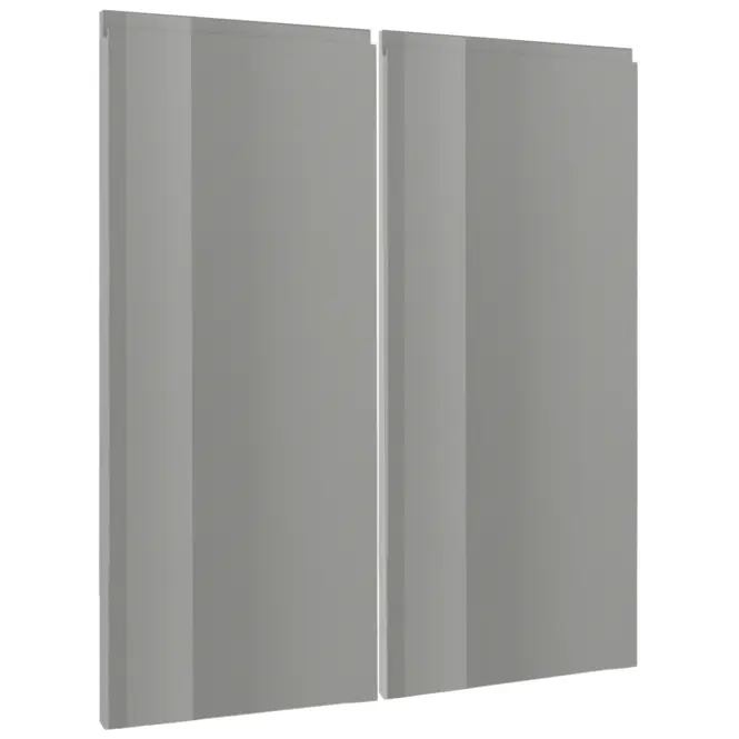 Čelo skrinky Luxeo F02-G80(72) grey lak