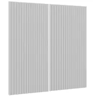 Čelo skrinky Luxeo F14-G80(72) ryfla white