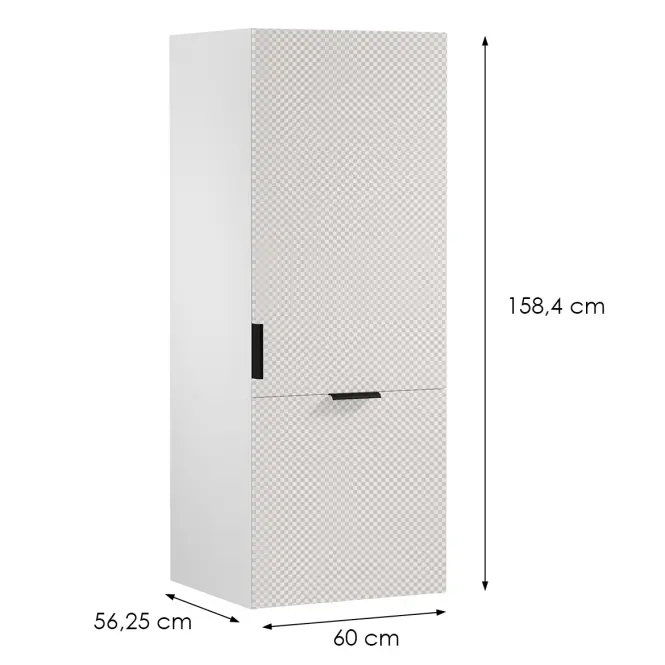 Korpus Luxeo K04-N60N biely