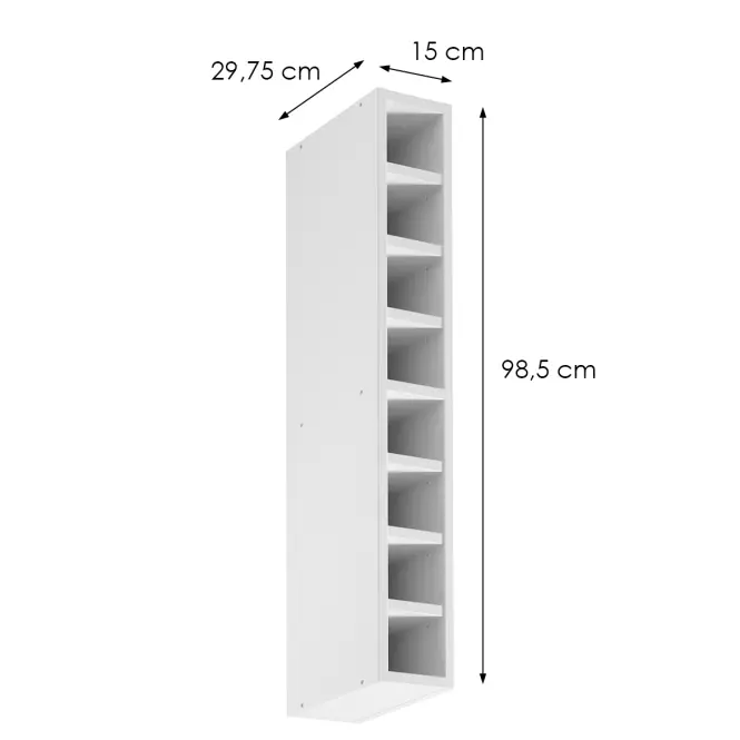 Korpus Luxeo K04-W15 biely