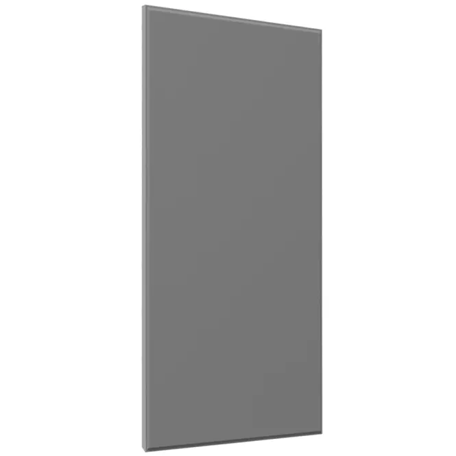 Čelo skrinky Luxeo F16-D40 tenký rám grey