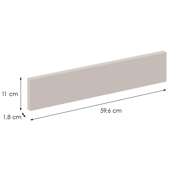 Čelo skrinky Luxeo F08-D60ZK beige
