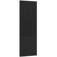 Čelo skrinky Luxeo F14-D60ZL_D60R ryfla black