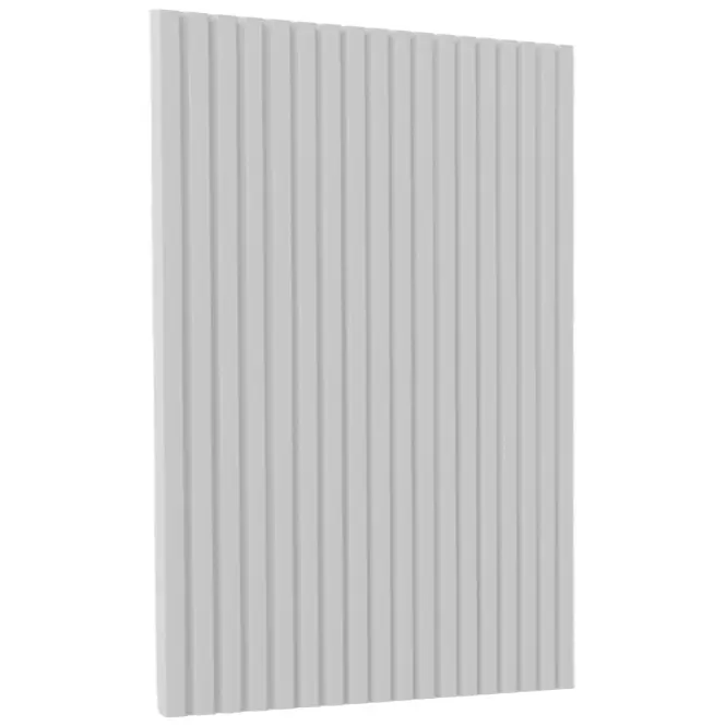 Čelo skrinky Luxeo F14-D60ZS-AX ryfla white