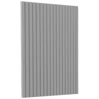 Čelo skrinky Luxeo F14-D60FZW ryfla grey