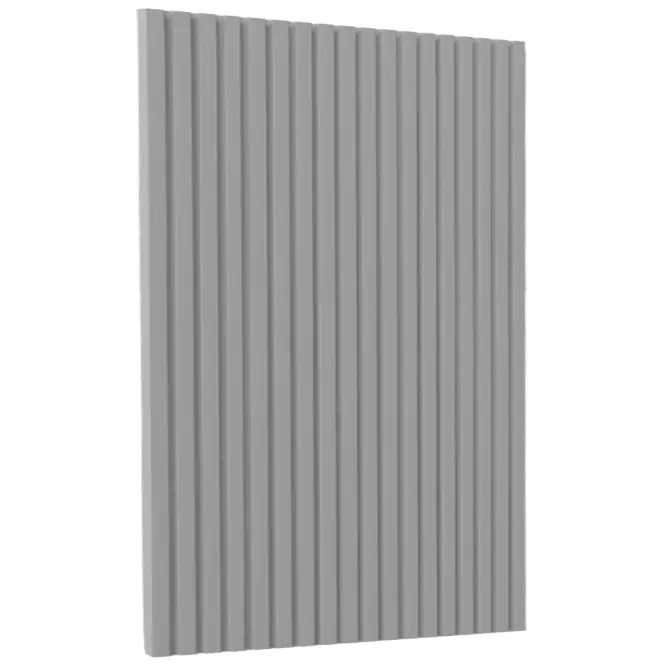 Čelo skrinky Luxeo F14-D60FZW ryfla grey