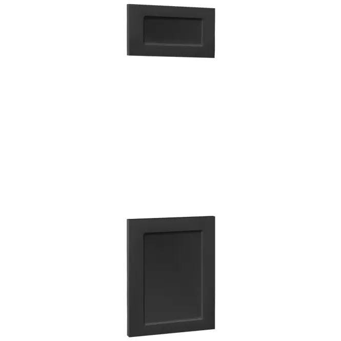 Čelo skrinky Luxeo F15-D60PM rám black