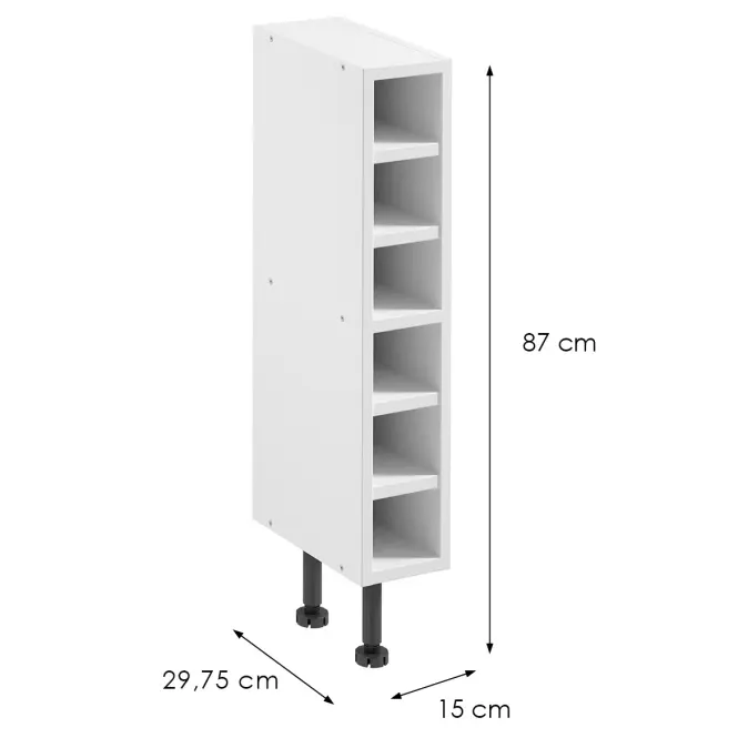 Korpus Luxeo K04-D15P biely