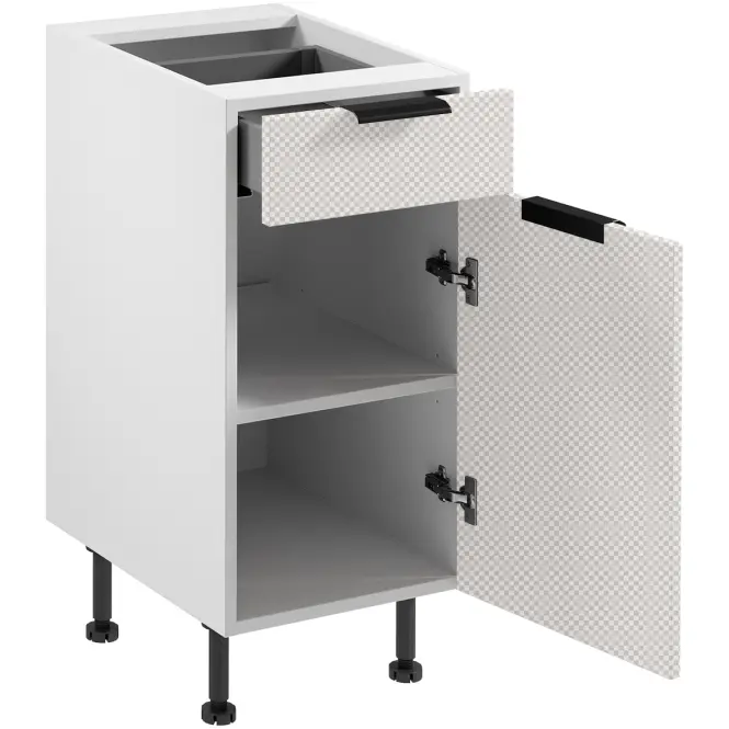 Korpus Luxeo K04-D40S1-AX biely