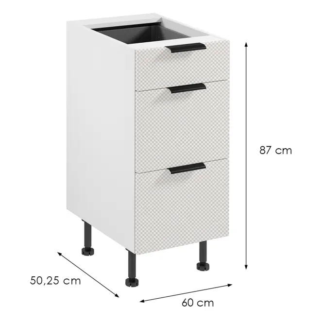 Korpus Luxeo K04-D40S3-AX biely