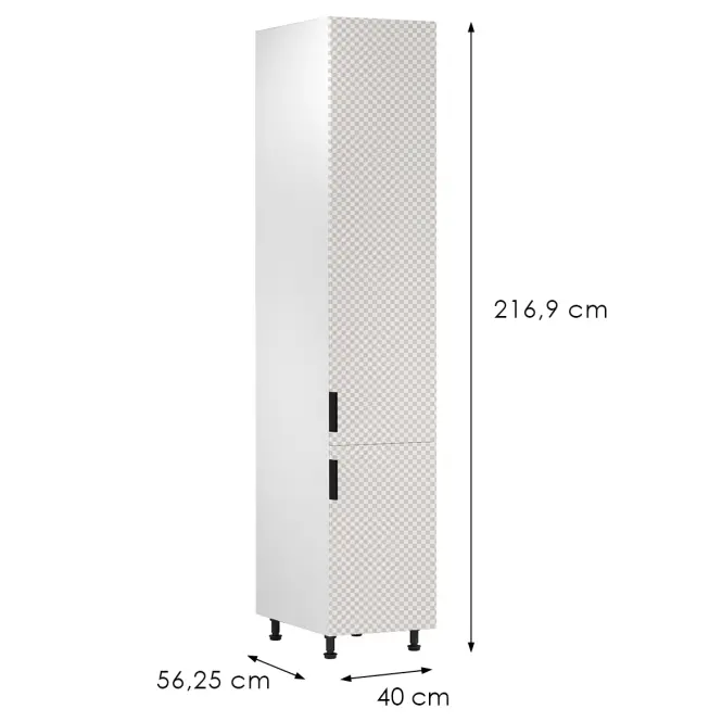 Korpus Luxeo K04-D40SP biely