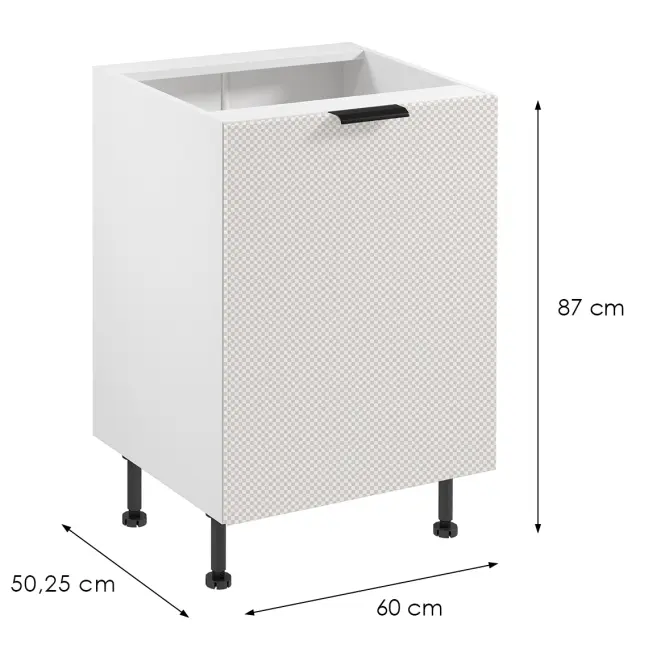 Korpus Luxeo K04-D60 biely