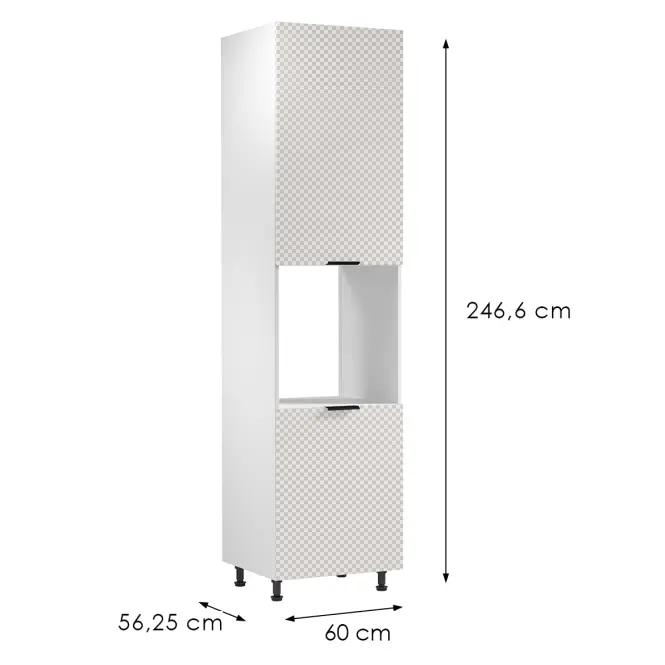 Korpus Luxeo K04-D60PWN biely