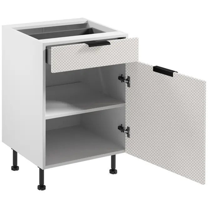Korpus Luxeo K04-D60S1-AX biely