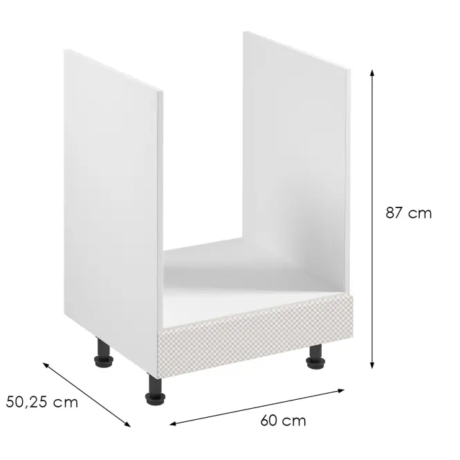 Korpus Luxeo K04-D60ZK biely