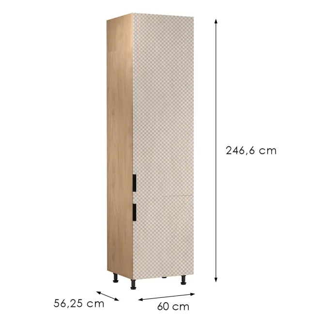 Korpus Luxeo K04-D60ZLN dub puccini