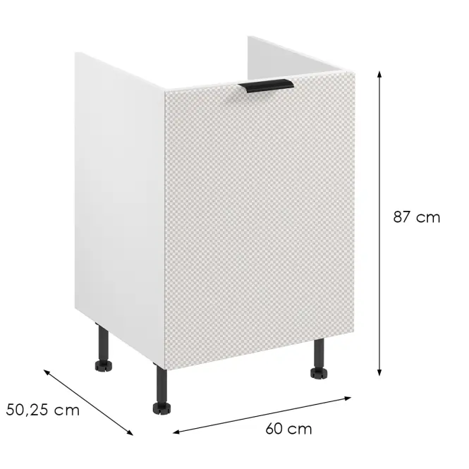 Korpus Luxeo K04-D60ZS-AX biely