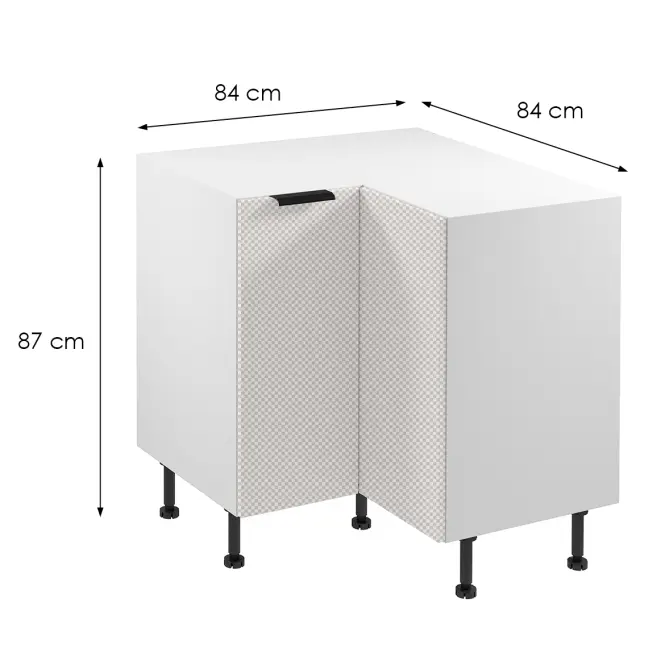 Korpus Luxeo K04-D90N biely