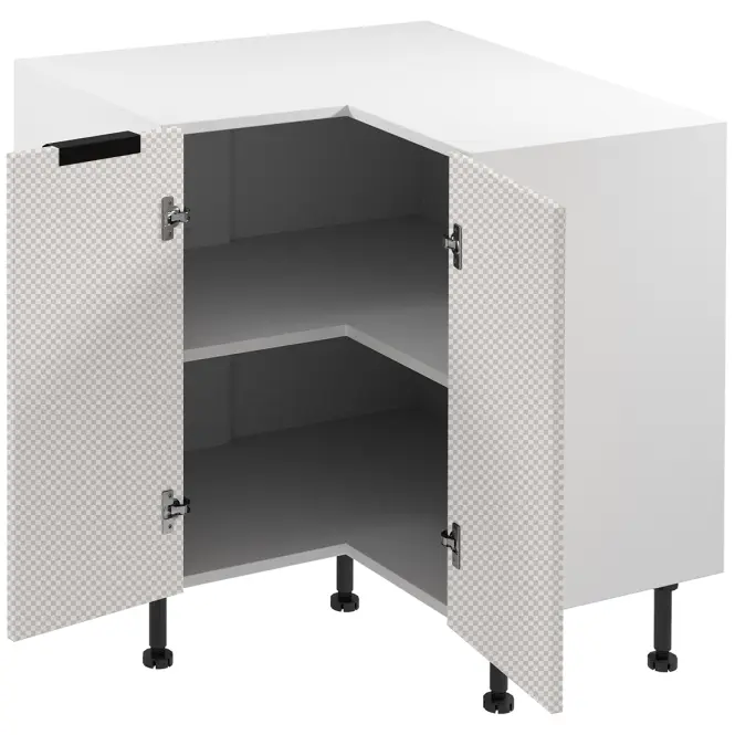 Korpus Luxeo K04-D90N biely