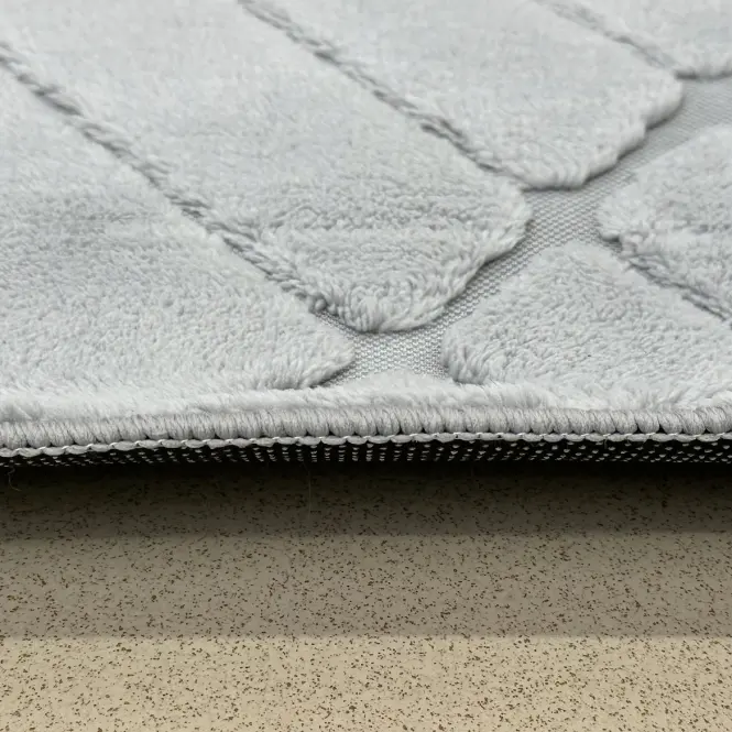 Koberec Mary Microfiber 0,8/1,5 Mrd-852 strieborný