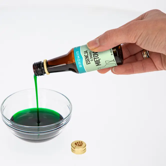 Esencia s príchuťou mäta na 2l - 40 ml,7