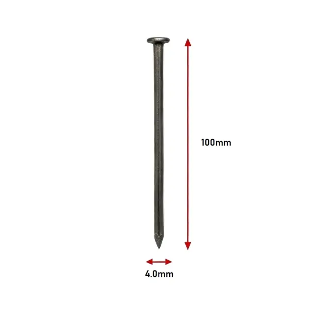 Stavebné Klince 4,0×100 mm