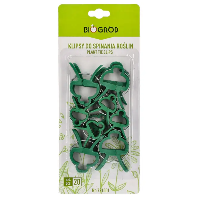 Spony na rastliny (8x veľké/12x malé) - 20 ks