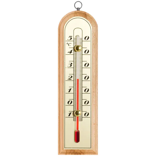 Izbový teplomer so zlatou stupnicou (-10/50 °c)16 cm